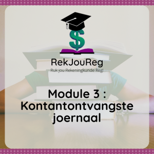 Module 3 - Kontantontvangstejoernaal : Handleiding